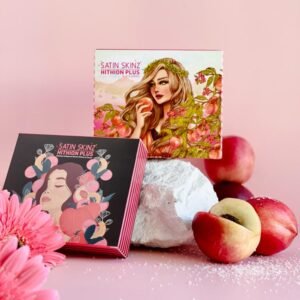 Satin Skinz HITHION PLUS - Meilleur Complement alimentaire pour Peaux Noires, Claires et Métissées