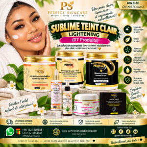 (GRAND FORMAT) Gamme Complete Sublime Teint Clair
