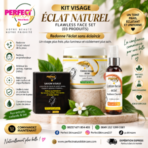 Kit Visage Éclat - Reparateur et Non éclaircissant - TRÈS Actif