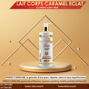 (Grand Format) Lait Corporel teint Caramel - NON ECLAIRCISSANT