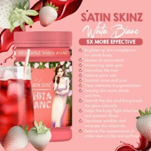 Poudre WHITA BLANC (5X plus efficace) - PARFAIT SUPER-ALIMENT pour RÉPARER, ÉCLAIRCIR, PROTÉGER et RAJEUNIR votre peau.